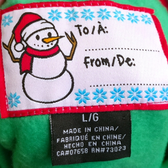 Unisex Christmas Elf Sweater - Picture 3 of 3